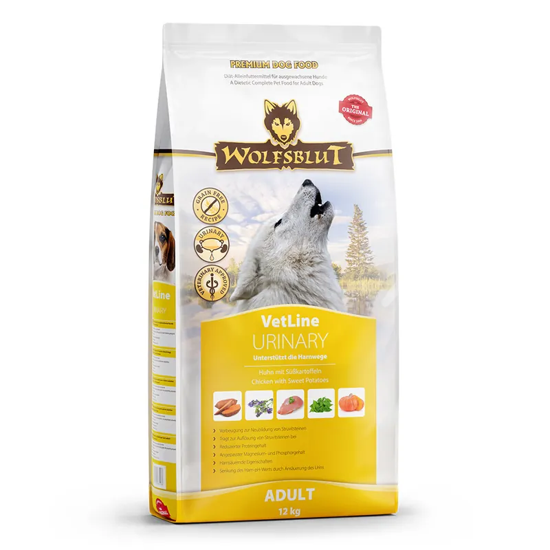 Sparpaket 2 x 12 kg Wolfsblut VetLine Urinary Hunde Trockenfutter Wochenendangebot